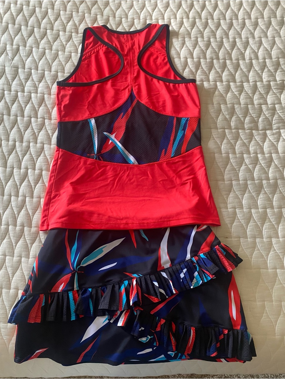 Tail Tennis Set – Skirt + Top (XS/S) 🎾💙 - Picture 2 of 4